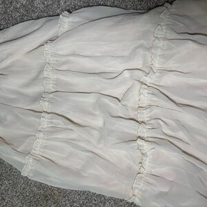 SHEIN Cream Maxi Skirt